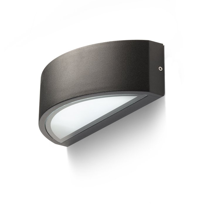 RENDL LESA nástenná čierna 230V LED E27 26W IP54 – obrázok 1