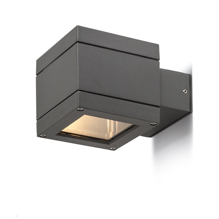 RENDL TELO nástenná antracitová 230V LED G9 5W IP44 – obrázok 1