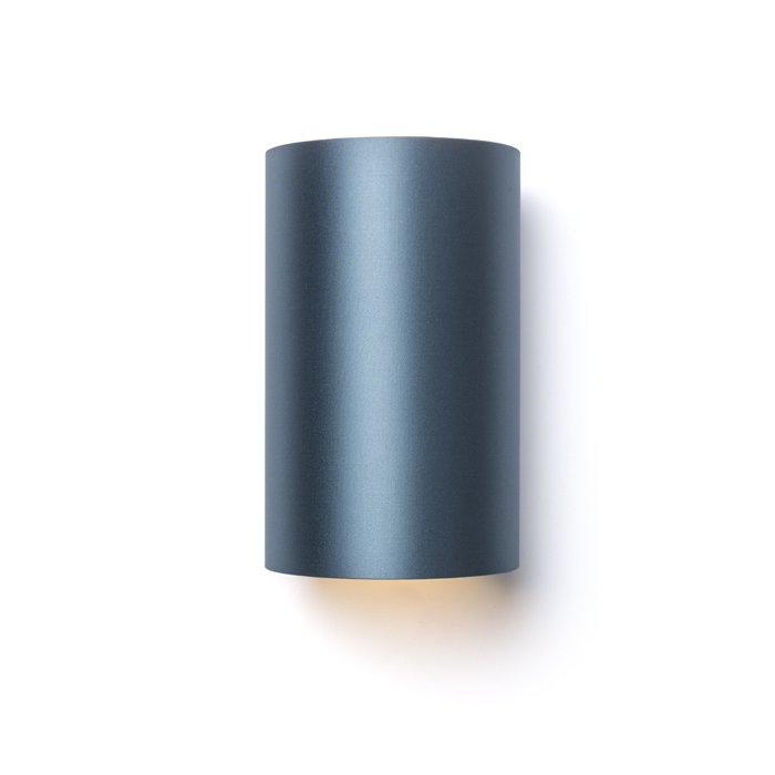 RENDL RON W 15/25 nástenná Monaco petrolejová/strieborné PVC 230V LED E27 15W – obrázok 1