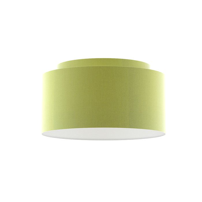 RENDL DOUBLE 55/30 tienidlo Chintz limetková/biele PVC max. 23W – obrázok 1