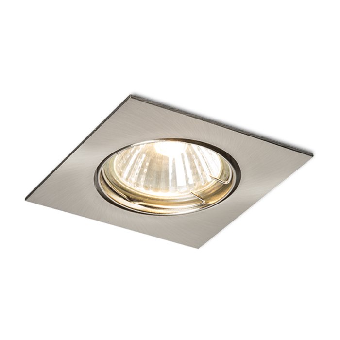 RENDL TOPIC SQ nakláňacia matný nikel 230V LED GU10 8W – obrázok 1