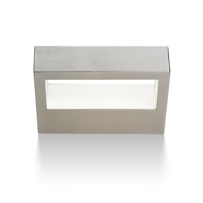 RENDL CHLOE nástenná nerez 230V LED 9W IP65 3000K – obrázok 1