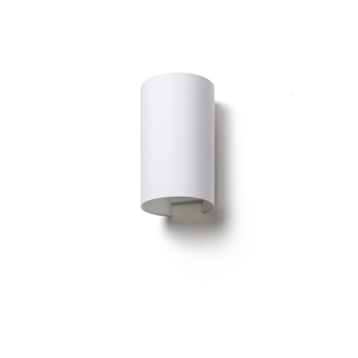 RENDL RON W 15/25 nástenná Polycotton biela/biele PVC 230V LED E27 15W – obrázok 1