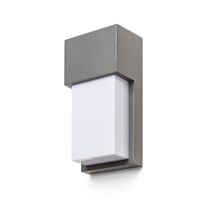 RENDL CHICAGO nástenná antracitová 230V LED E27 11W IP44 – obrázok 1
