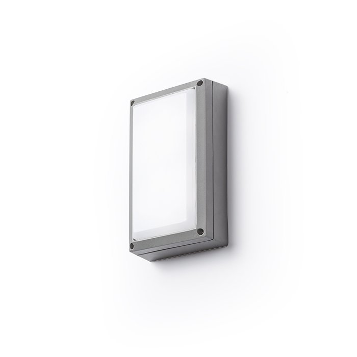 RENDL ASPEN prisadená striebornosivá 230V LED 5W IP54 3000K – obrázok 1