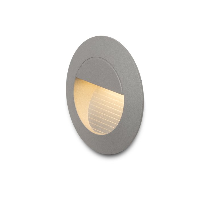 RENDL MARCO zápustná striebornosivá 230V LED 3W IP54 3000K – obrázok 1
