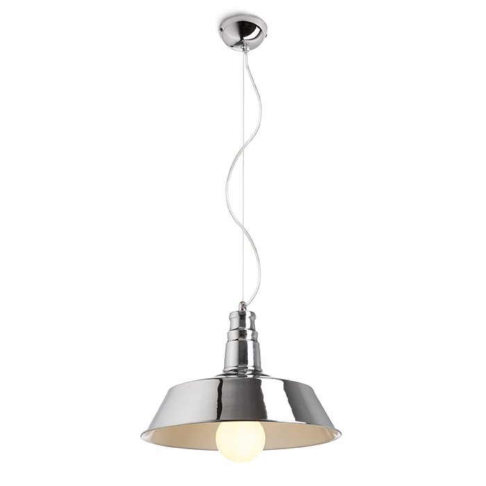 RENDL GOLDIE 36 závesná chróm 230V LED E27 30W – obrázok 1