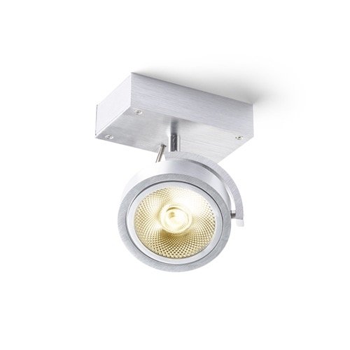 RENDL KELLY I nástenná česaný hliník 230V LED G53 15W – obrázok 1