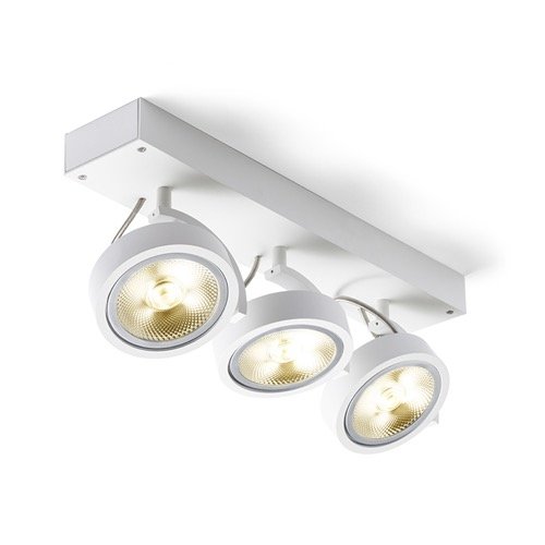 RENDL KELLY III nástenná biela 230V LED G53 3x15W – obrázok 1