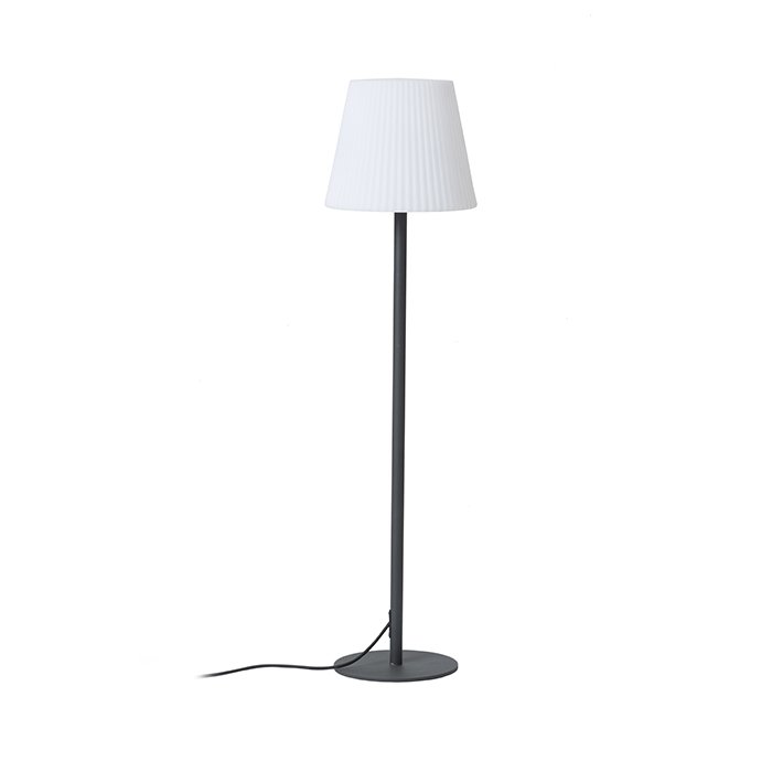 RENDL BOSANOVA 120 stojanová antracitová satinovaný PE 230V LED E27 15W IP65 – obrázok 1