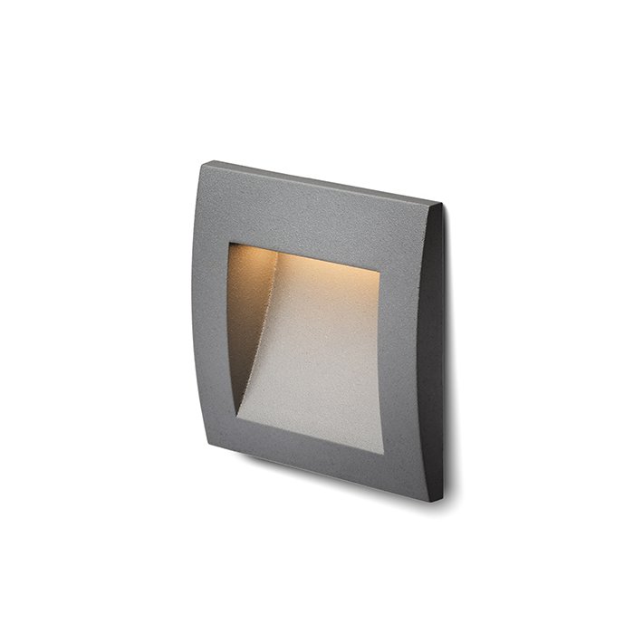 RENDL GORDIQ S zápustná antracitová 230V LED 1.5W IP65 3000K – obrázok 1