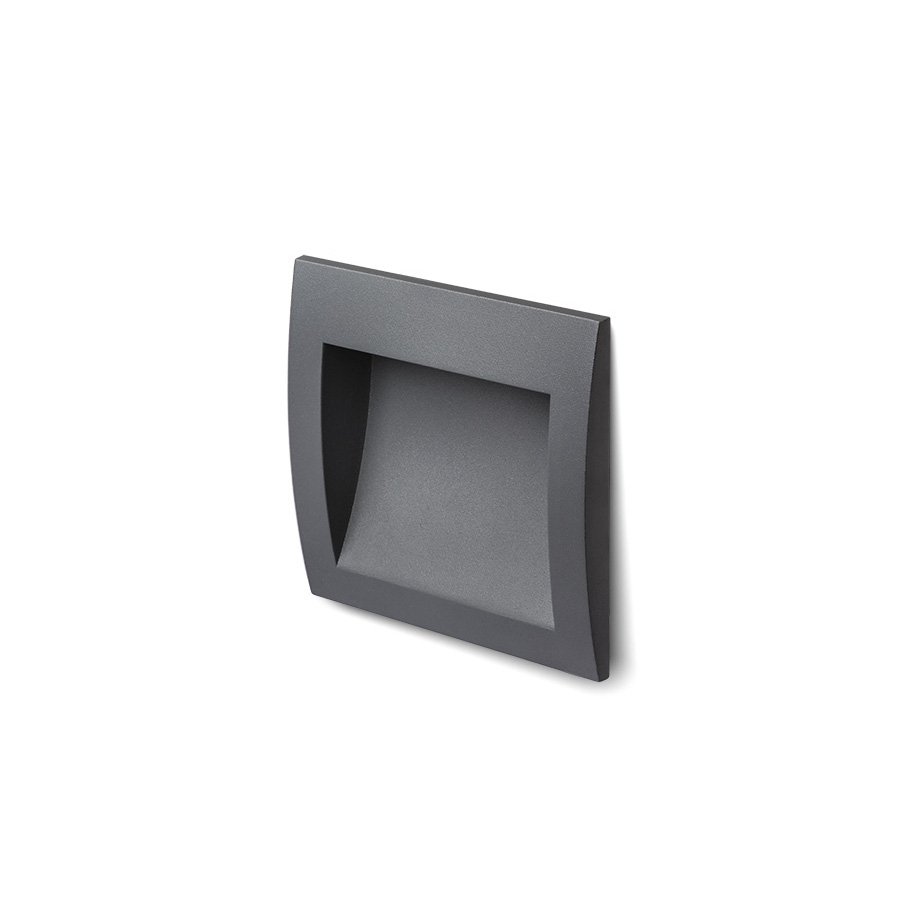 RENDL GORDIQ M zápustná antracitová 230V LED 3W IP65 3000K – obrázok 1
