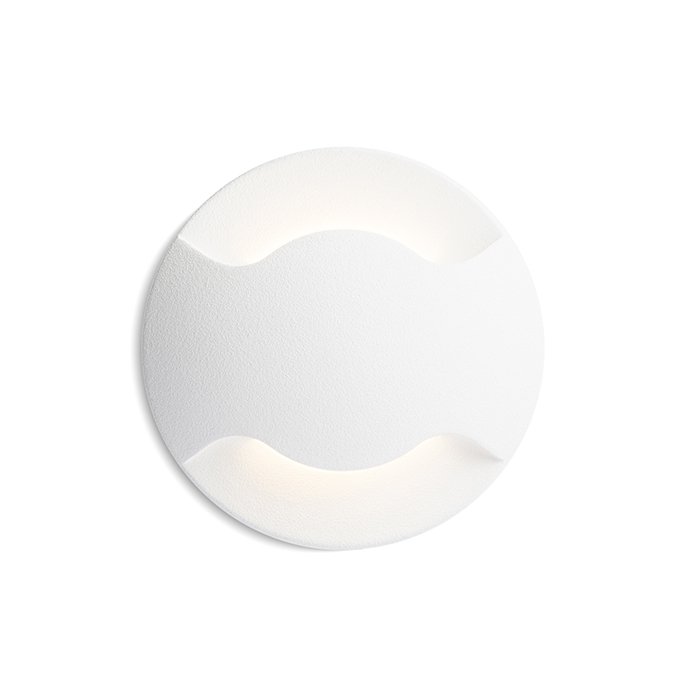 RENDL KICK II zápustná biela 230V LED 3W IP54 3000K – obrázok 1