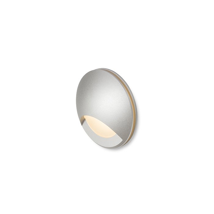 RENDL CLUB IND zápustná striebornosivá 230V LED 3W IP54 3000K – obrázok 1