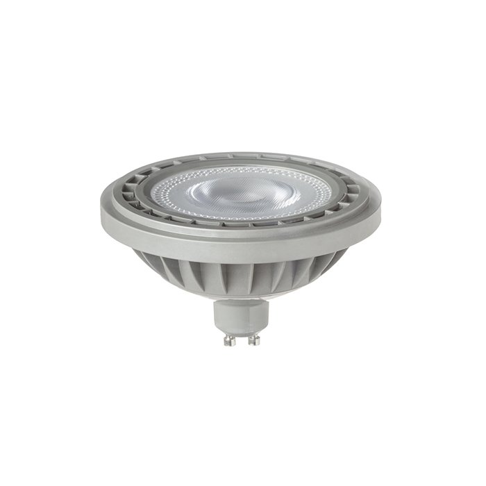 RENDL LED ES111 sivá 230V LED GU10 12W 45° 3000K – obrázok 1