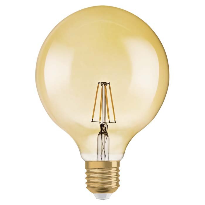 RENDL OSRAM Vintage Globe 125 DIMM jantárová 230V E27 LED EQ55 2400K – obrázok 1