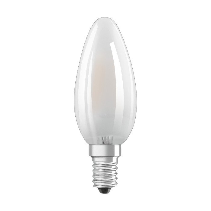 RENDL OSRAM Retrofit sviečková DIMM matná 230V E14 LED EQ40 2700K – obrázok 1