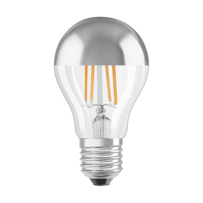 RENDL OSRAM TOP Classic A chróm 230V E27 LED EQ50 2700K – obrázok 1