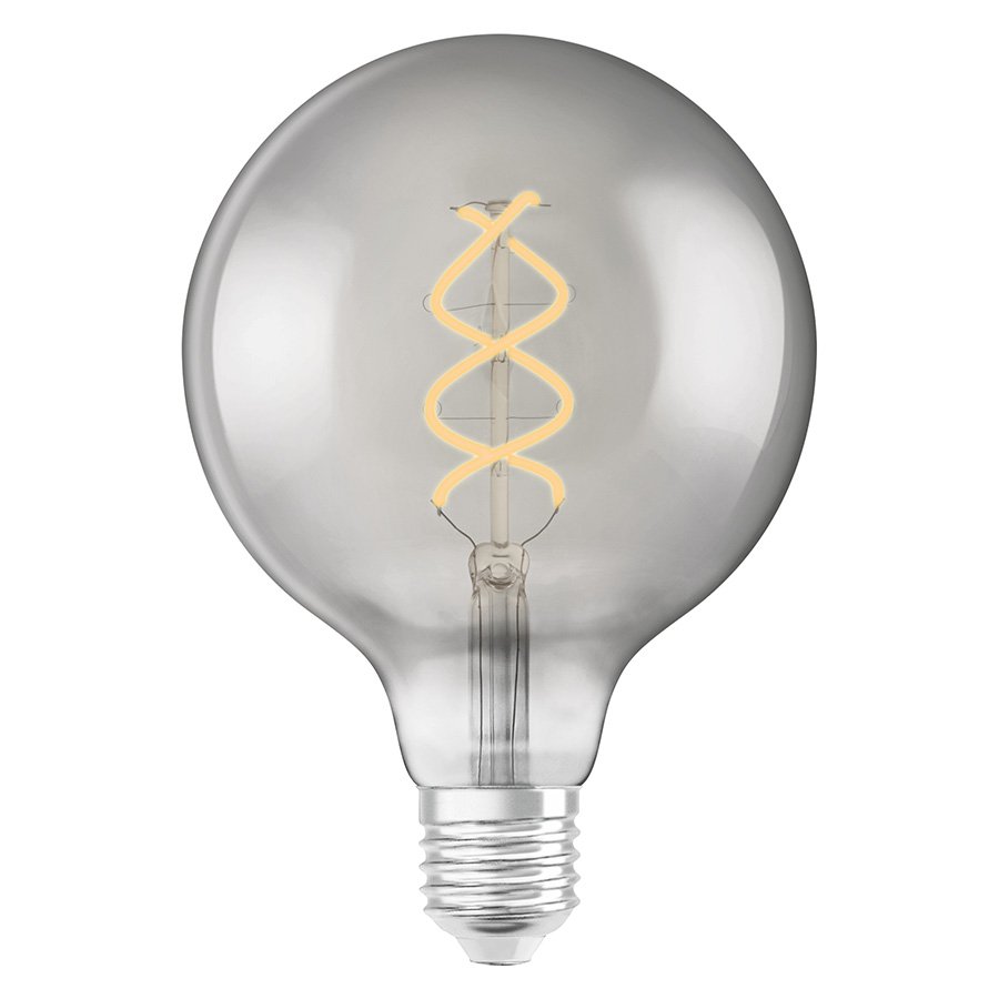 RENDL OSRAM Vintage Globe 125 SPIRAL dymová 230V E27 LED EQ15 1800K – obrázok 1