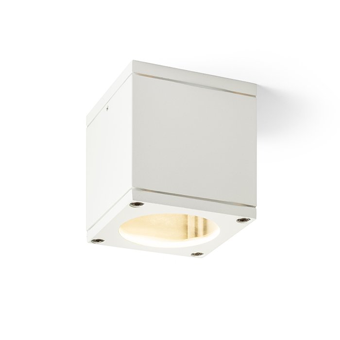 RENDL RODGE stropná biela 230V GU10 35W IP54 – obrázok 1