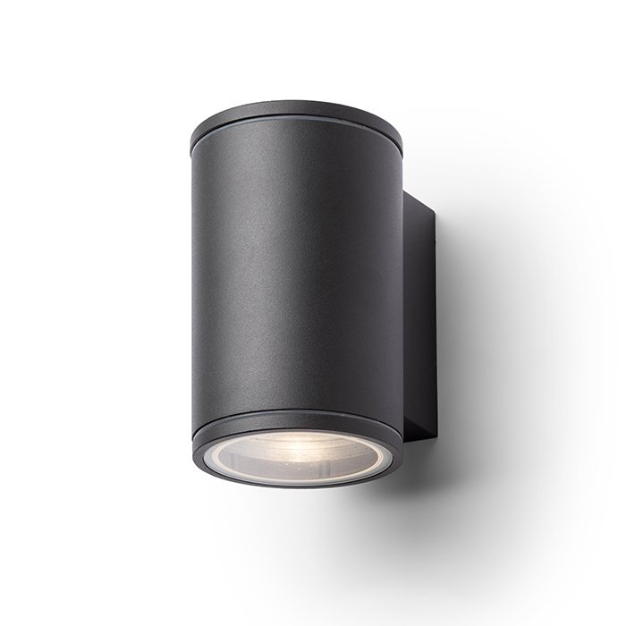 RENDL LIZZI I nástenná antracitová 230V LED GU10 8W IP54 – obrázok 1
