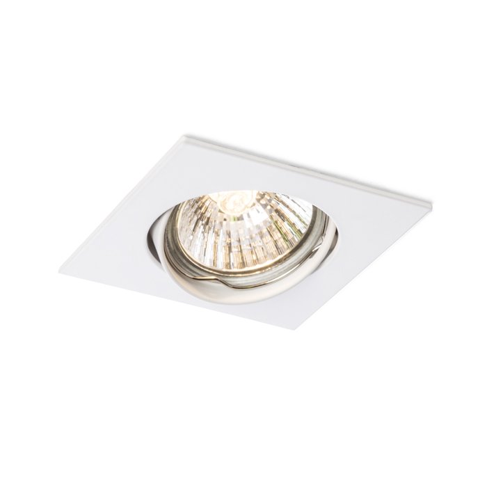 RENDL TOPIC SQ nakláňacia matná biela 230V LED GU10 8W – obrázok 1