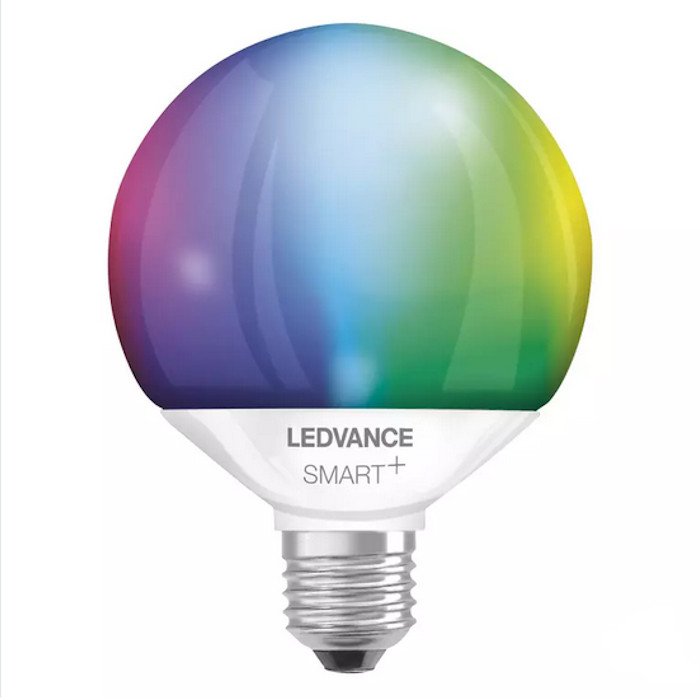 RENDL OSRAM SMART+ Globe 95 matná 230V E27 LED EQ100 RGBW – obrázok 1
