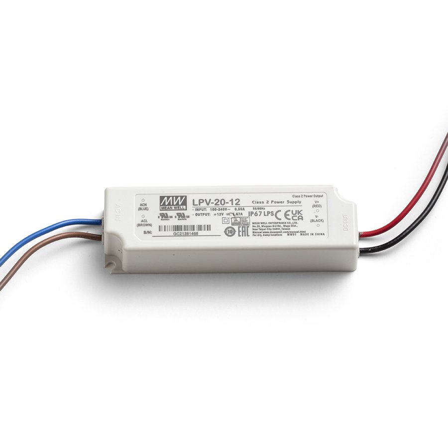 RENDL TRAFO 0-20W 230V/12V= 20W IP67 – obrázok 1