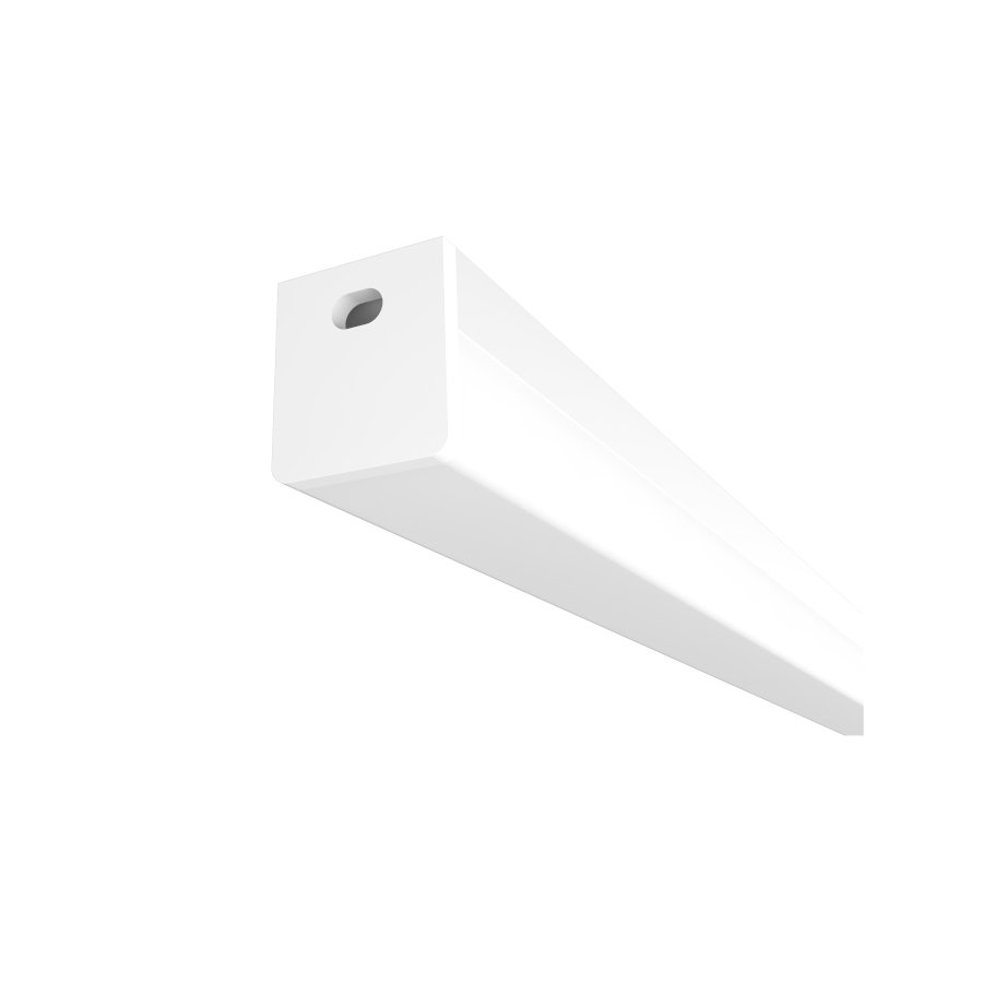 RENDL LED PROFILE H prisadený 1m biela matný akrylát/hliník – obrázok 1