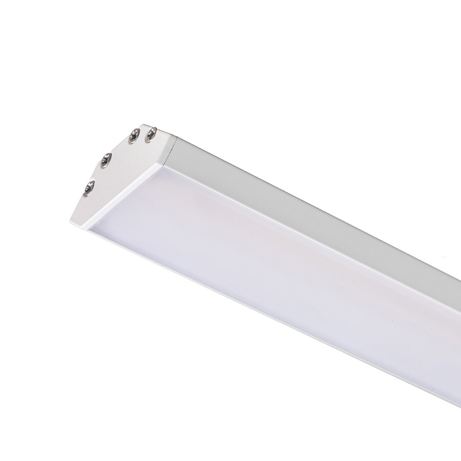 RENDL LED PROFILE J prisadený 1m biela matný akrylát/hliník – obrázok 1