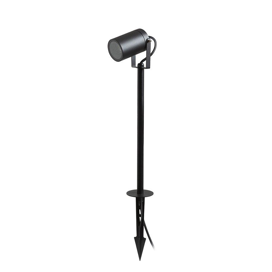 RENDL NAVONA 47 na bodci antracitová 230V LED GU10 8W IP65 – obrázok 1