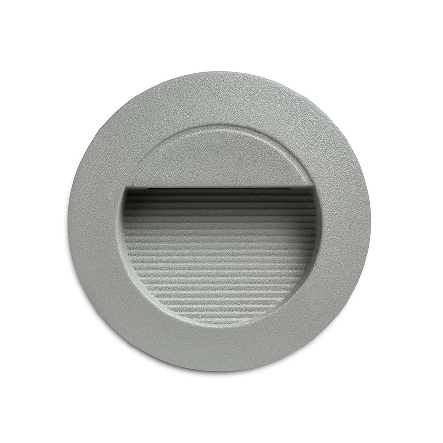 RENDL MARCO 70 zápustná striebornosivá 230V LED 3W IP65 3000K – obrázok 1