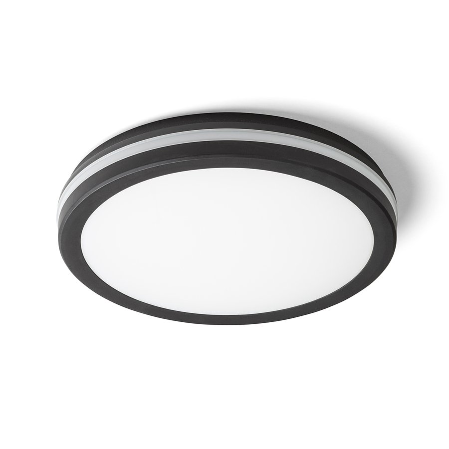 RENDL SONO 30 prisadená čierna plast 230V LED 30W IP65 3000K 4000K 6000K – obrázok 1