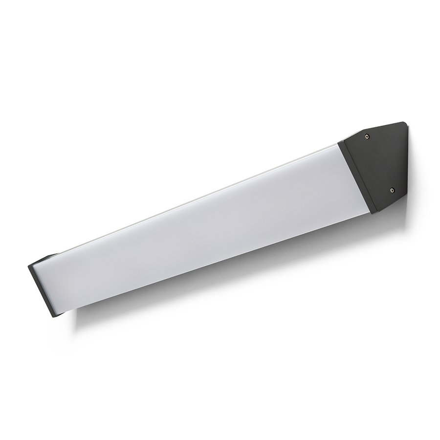 RENDL SANTOS 90 nástenná antracitová 230V LED 50W IP65 3000K – obrázok 1