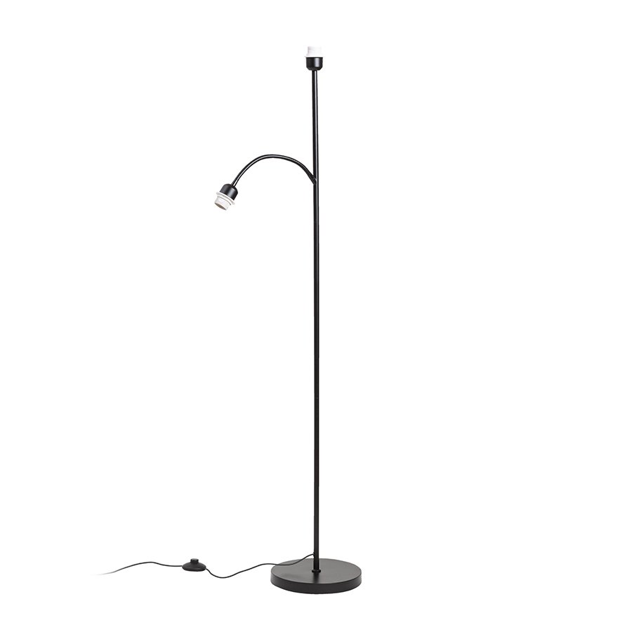 RENDL PAMPA stojanový podstavec čierna 230V LED E27 11+7W – obrázok 1