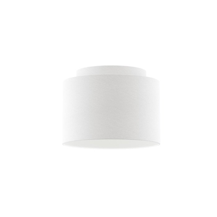 RENDL DOUBLE 40/30 tienidlo Pollycotton čierna/biele PVC max. 23W – obrázok 1
