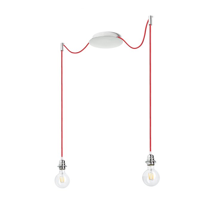 RENDL KOMBIX 2 závesná súprava CHZ+ČEK+CHO 230V LED E27 2x15W – obrázok 1