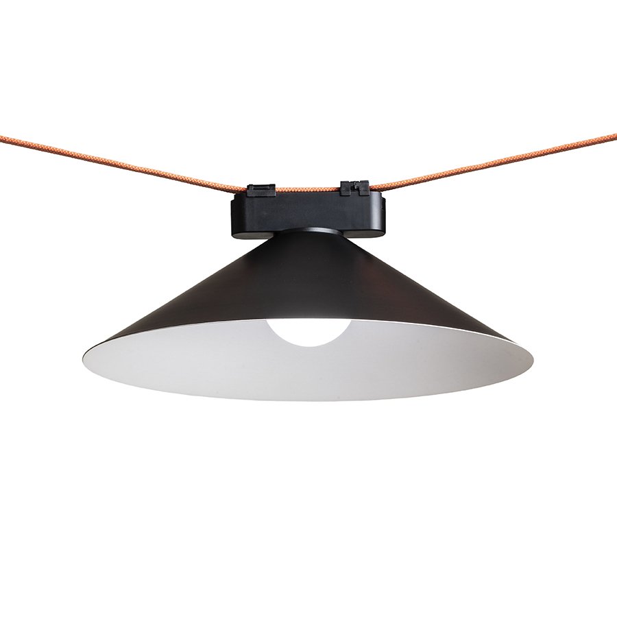 RENDL FLAN 33 závesná čierna/biela 24V= LED 12W 3000K 4000K 5700K – obrázok 1
