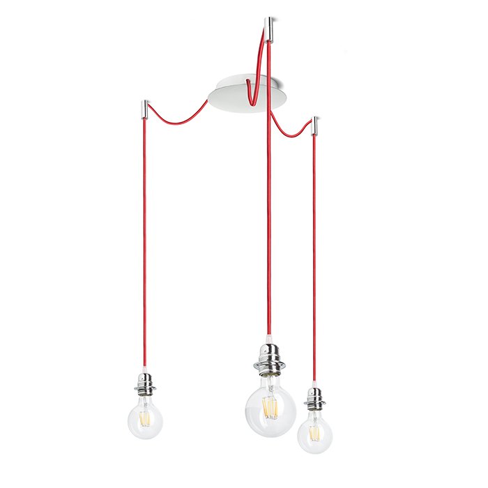 RENDL KOMBIX 3 závesná súprava CHZ+ČEK+CHO 230V LED E27 3x15W – obrázok 1