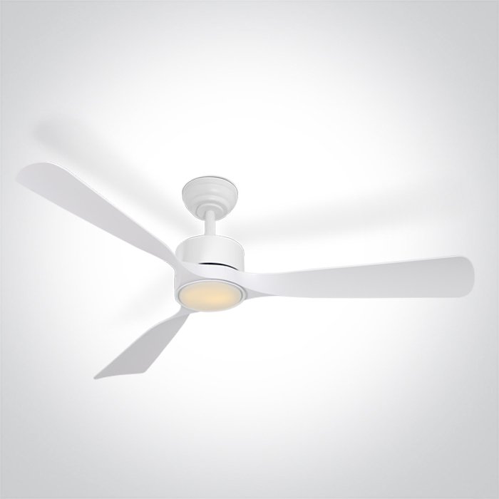 6320/W/V WHITE ABS ROD FAN 32W LED 22W CCTV IP54 230V – obrázok 1
