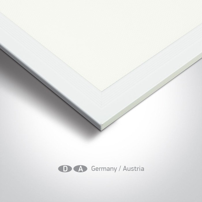 50140BAU/W/V WHITE 40W CCTV 62x62 UGR19 PANEL IP20 230V BACKLIT – obrázok 1