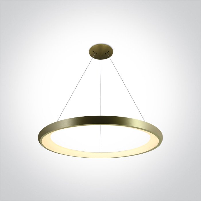 62144NB/BBS/W BRUSHED BRASS PENDANT LED 50W WW IP20 230V – obrázok 1