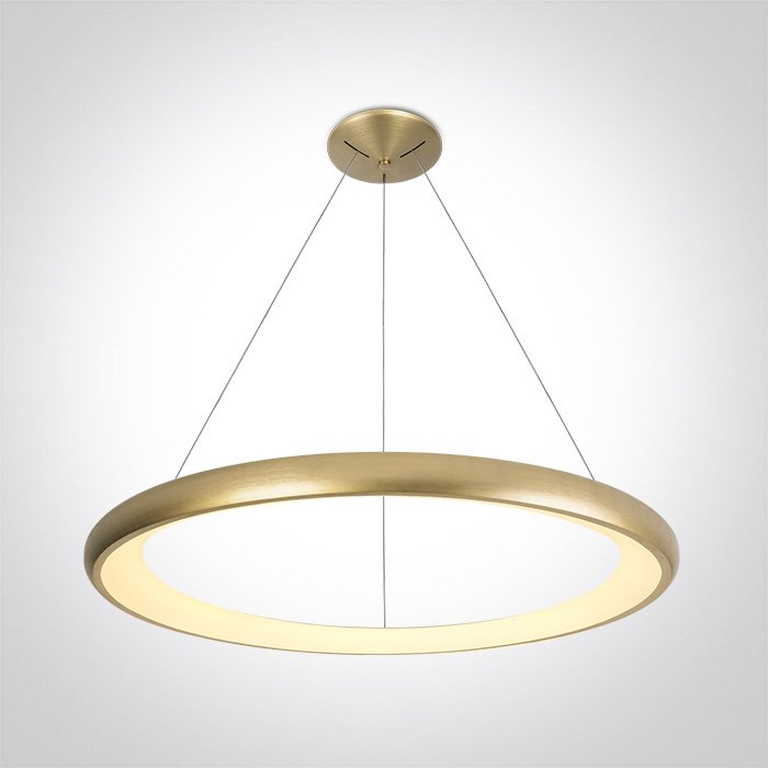 62144NB/BGL/V BRUSHED GOLD PENDANT 50W CCTV IP20 230V DIMMABLE – obrázok 1