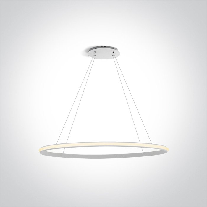 63046/W WHITE OVAL 25W WW IP20 230V – obrázok 1