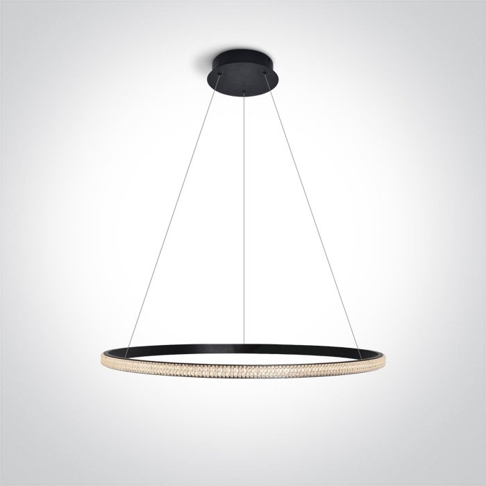 63054A/B BLACK LED 20W WW IP20 230V – obrázok 1