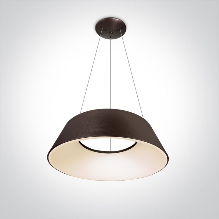 63058/BBR/W BRUSHED BROWN PENDANT 60W WW IP20 230V – obrázok 1