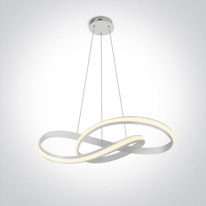 63066A/W WHITE PENDANT LED 30W WW IP20 230V – obrázok 1