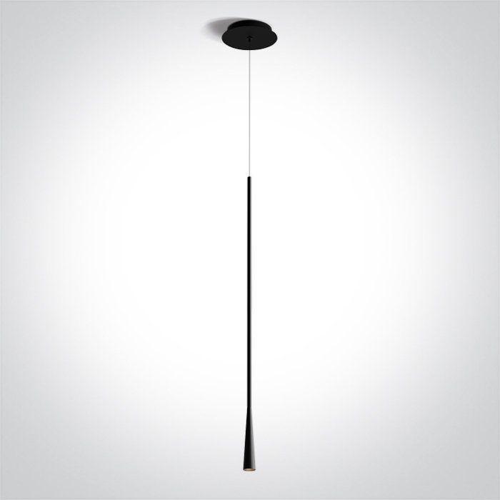 63076A/B/W BLACK 5W WW 230V – obrázok 1