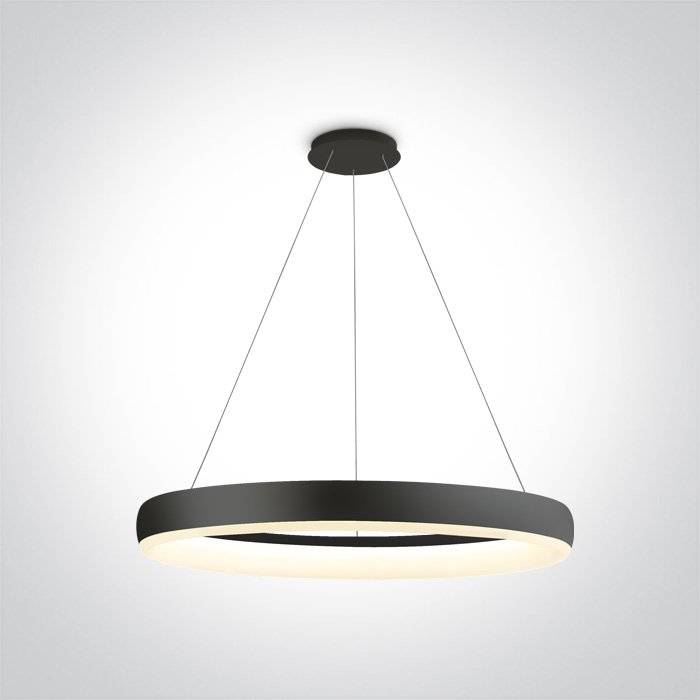63114/B/W BLACK PENDANT LED 40W WW IP20 230V – obrázok 1