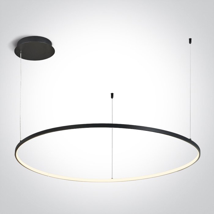 63150/B/W BLACK RING 100cm 48W WW IP20 230V DIMMABLE – obrázok 1